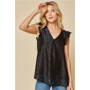 Andree by Unit Time Stands Still Flutter
Sleeve Blouse size 2X